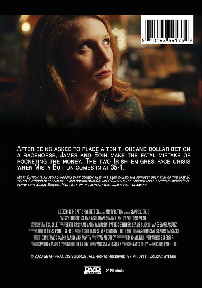 misty button - Back Panel - DVD