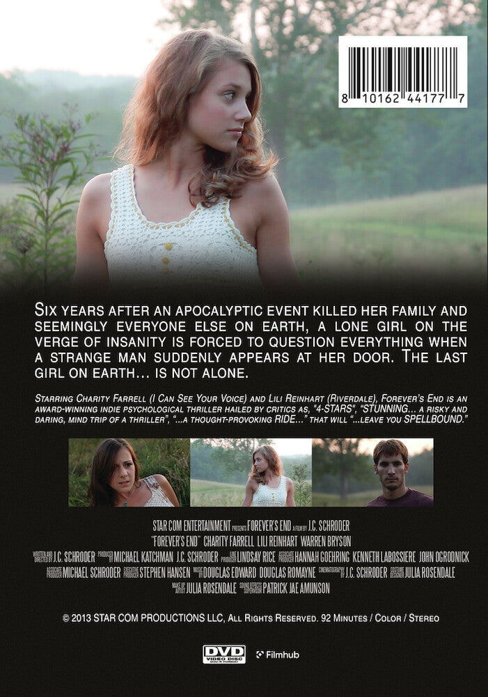 forever's end - Back Panel - DVD