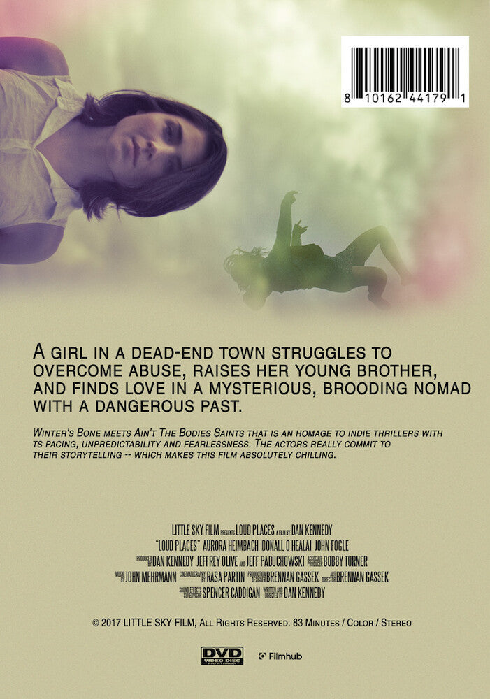 loud places - Back Panel - DVD