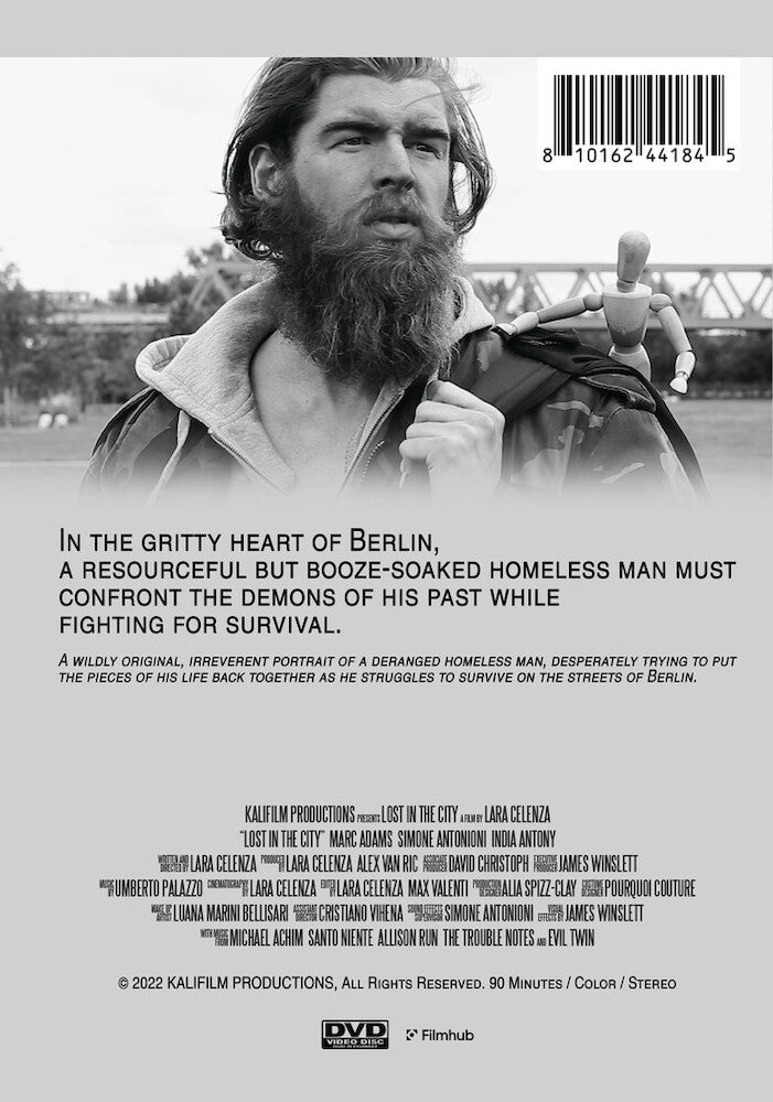 lost in the city - Back Panel - DVD