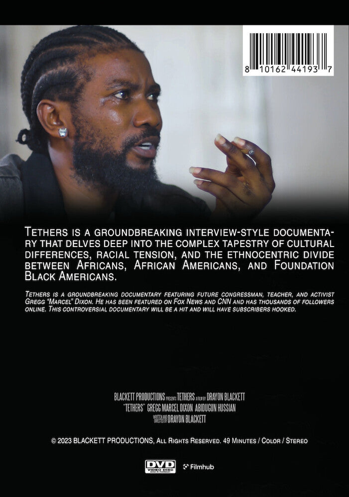 tethers - Back Panel - DVD