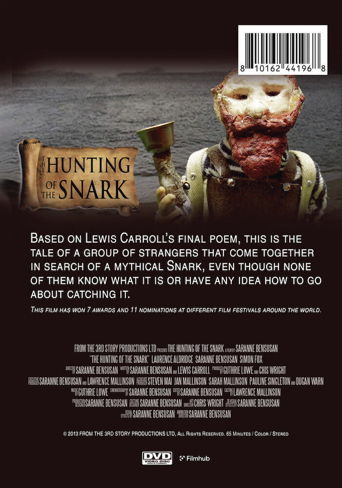 the hunting of the snark - Back Panel - DVD