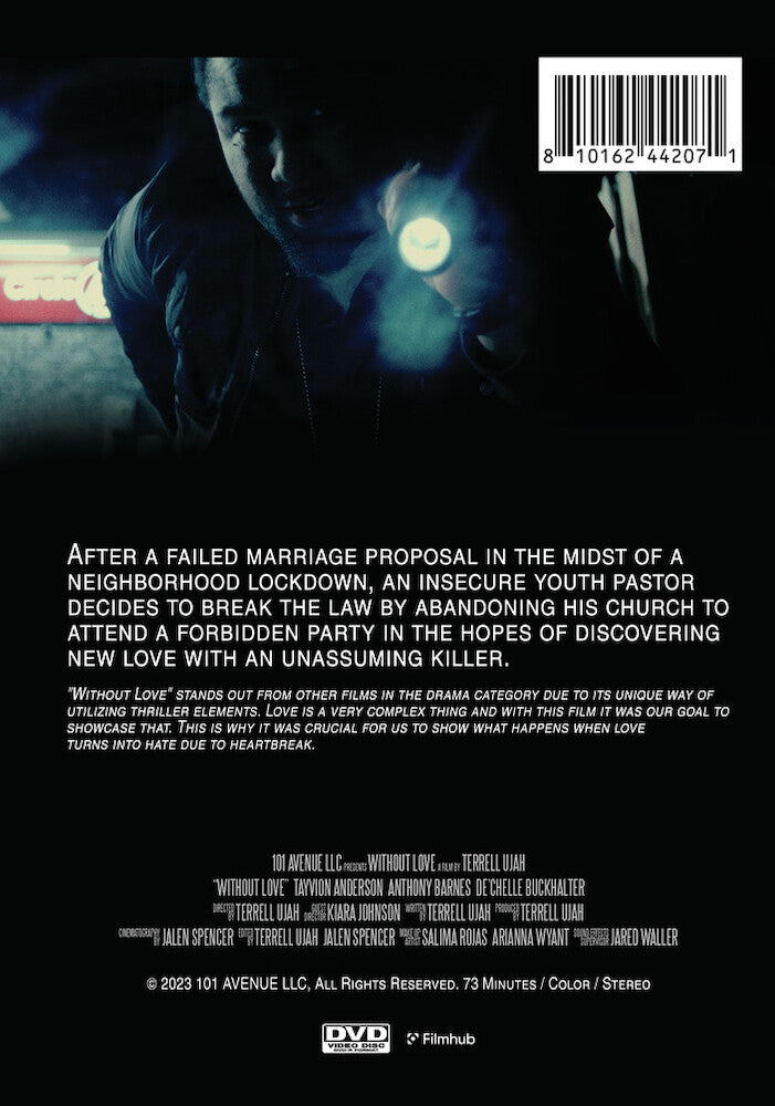 without love - Back Panel - DVD