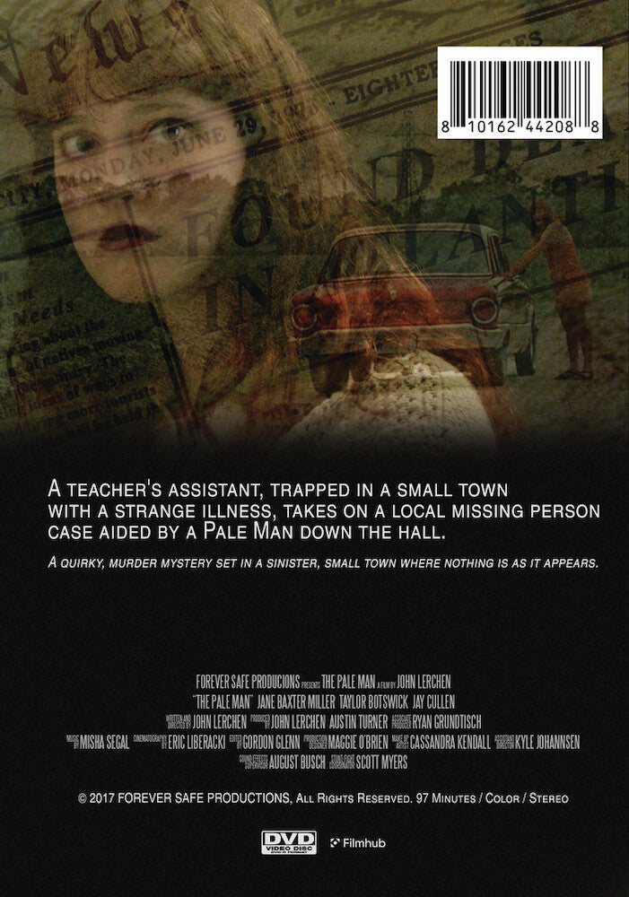the pale man - Back Panel - DVD