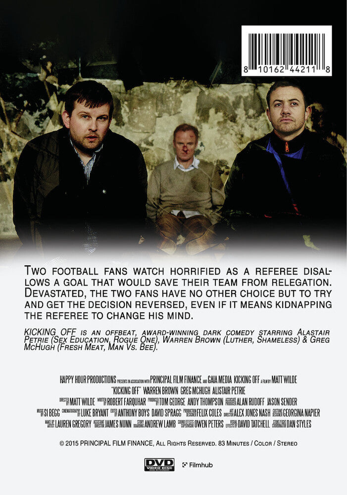 kicking off - Back Panel - DVD