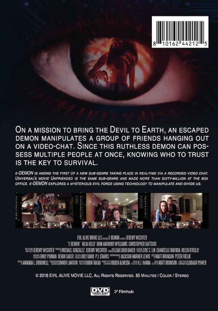 e-demon - Back Panel - DVD