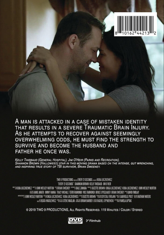 every 21 seconds - Back Panel - DVD