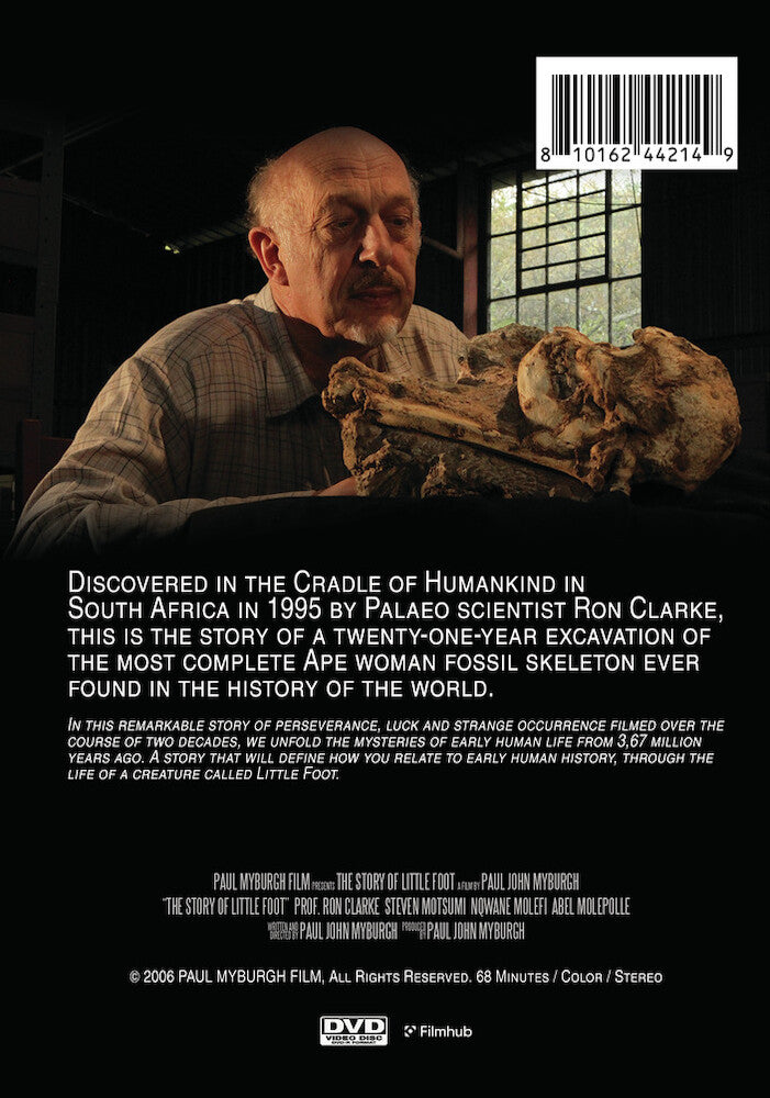 the story of little foot - Back Panel - DVD