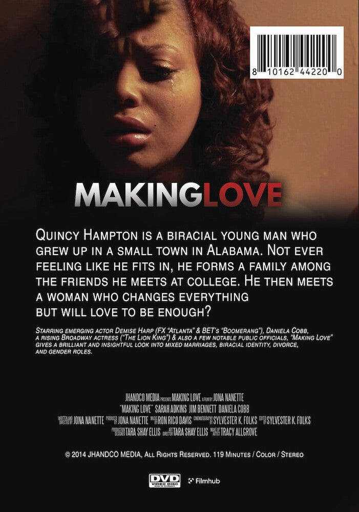 making love - Back Panel - DVD