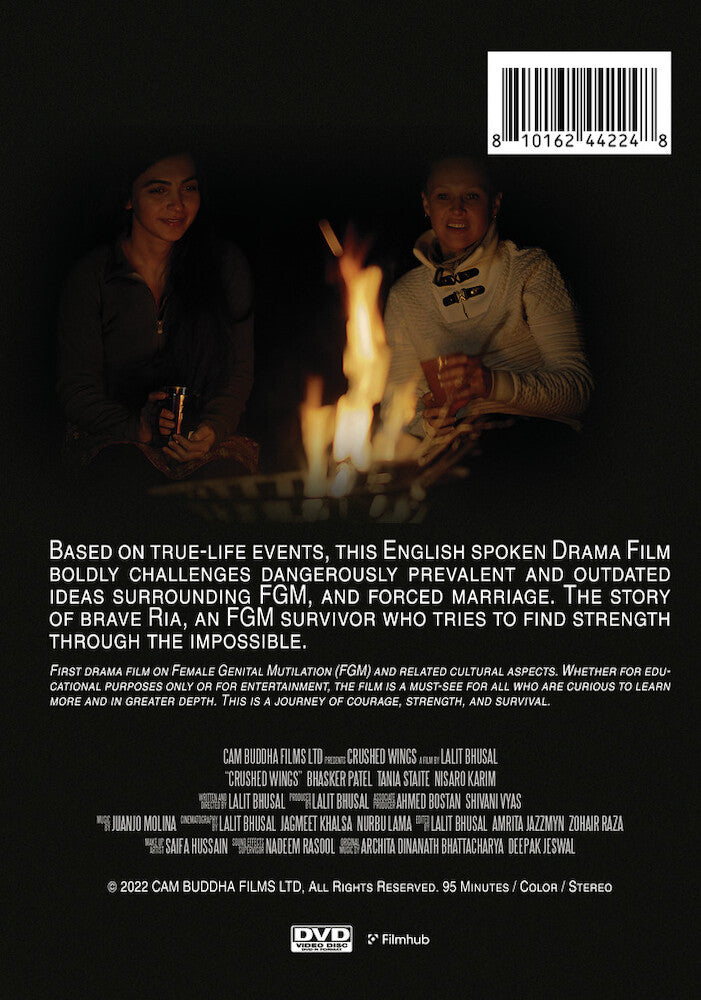 crushed wings - Back Panel - DVD