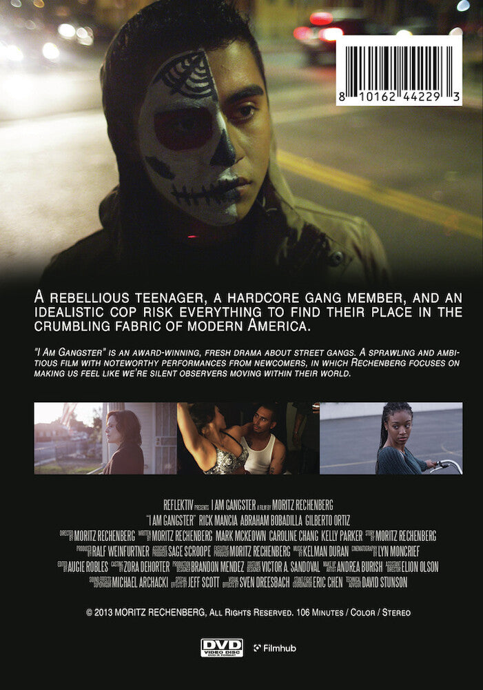 i am gangster - Back Panel - DVD