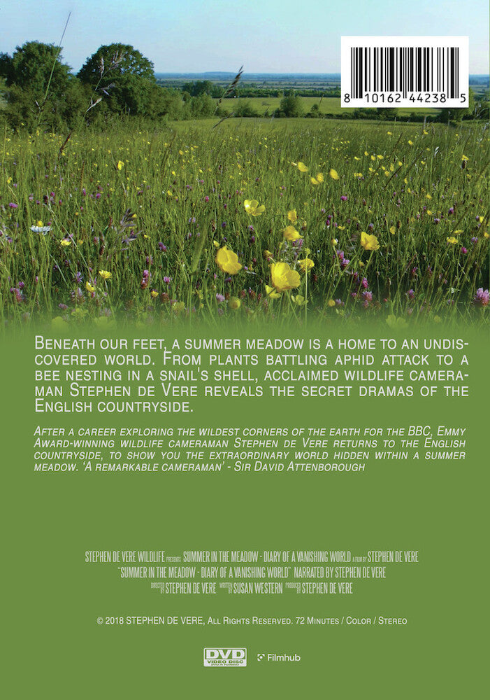 summer in the meadow: diary of a vanishing world - Back Panel - DVD
