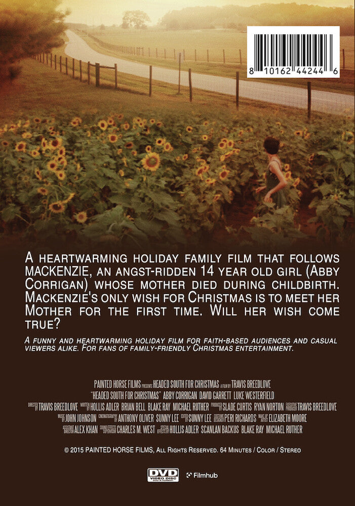 headed south for christmas - Back Panel - DVD