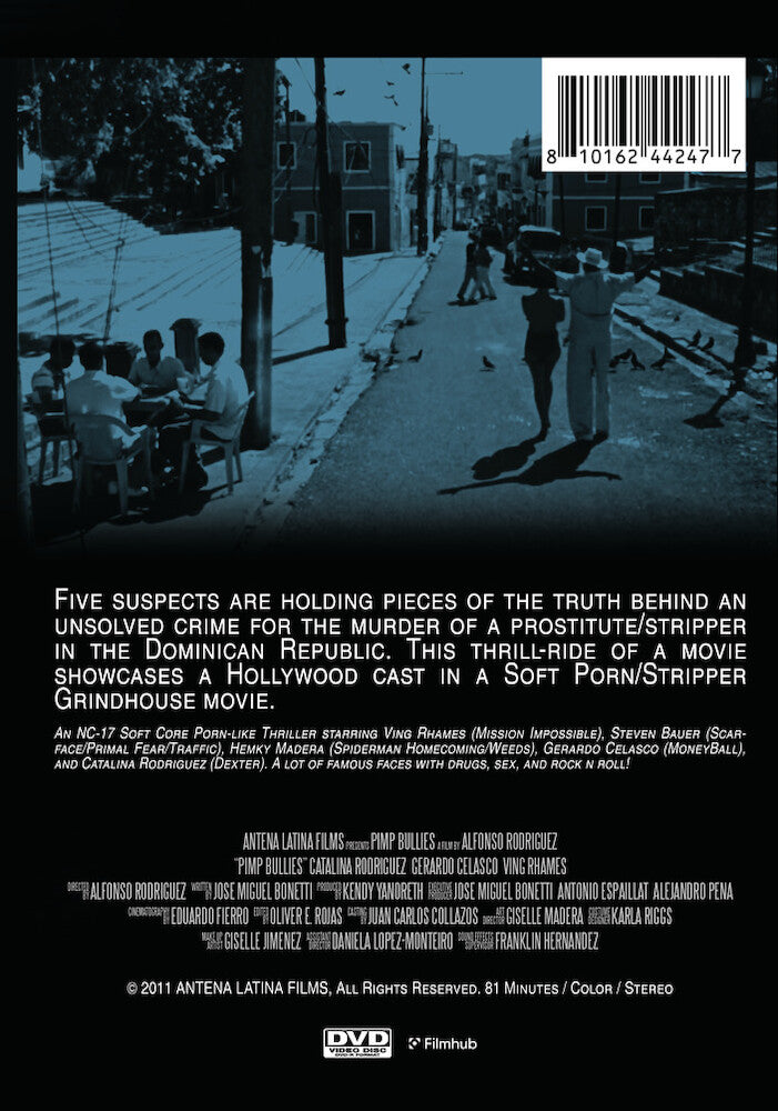 pimp bullies - Back Panel - DVD
