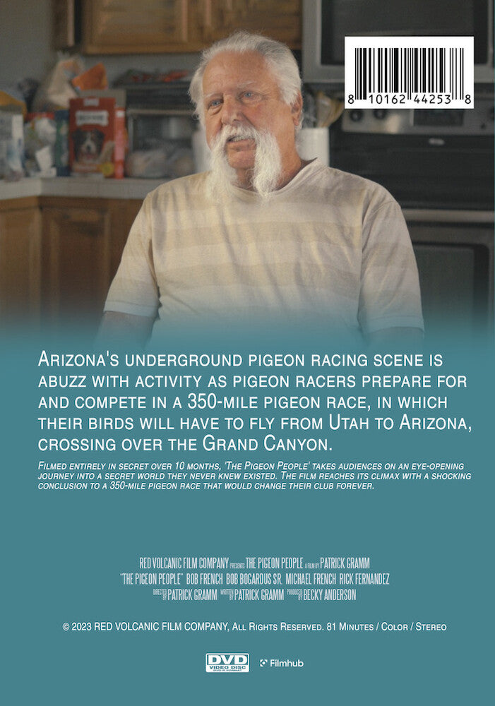 the pigeon people - Back Panel - DVD
