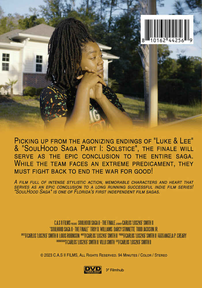 soulhood saga ii: the finale - Back Panel - DVD