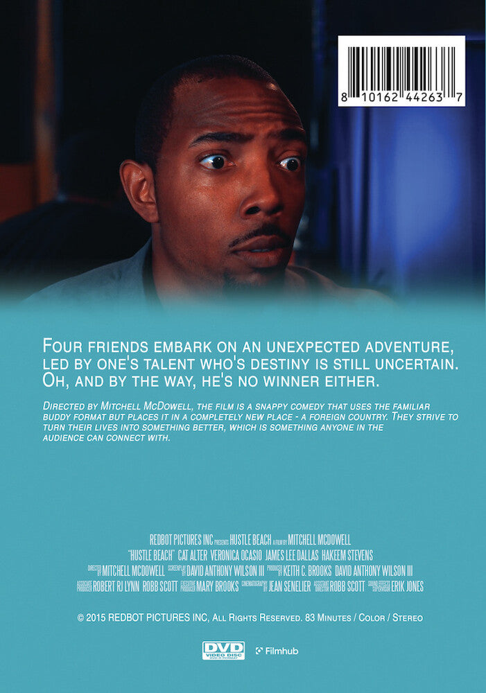 hustle beach - Back Panel - DVD