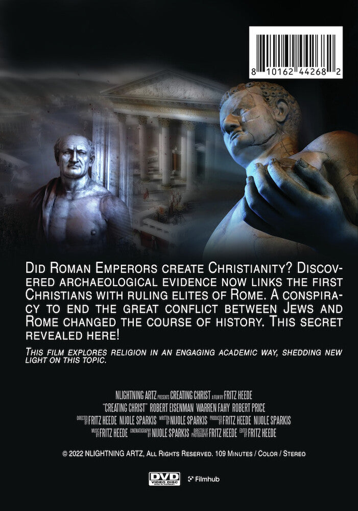 creating christ - Back Panel - DVD