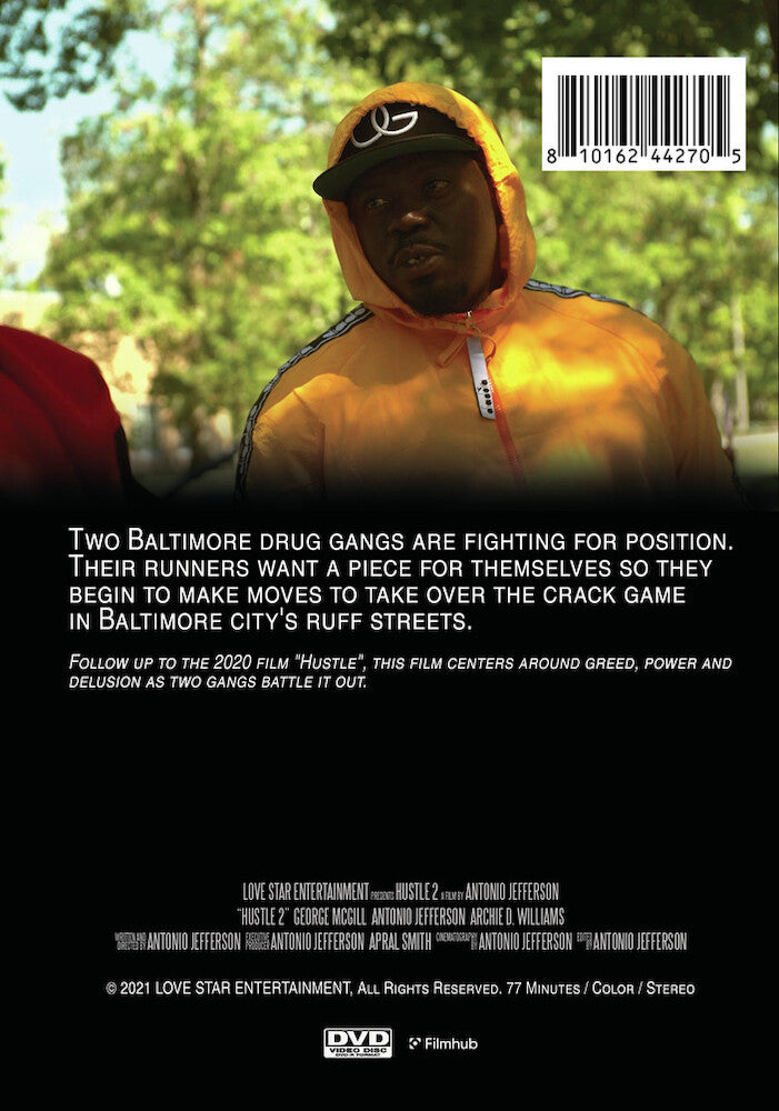 hustle 2 - Back Panel - DVD
