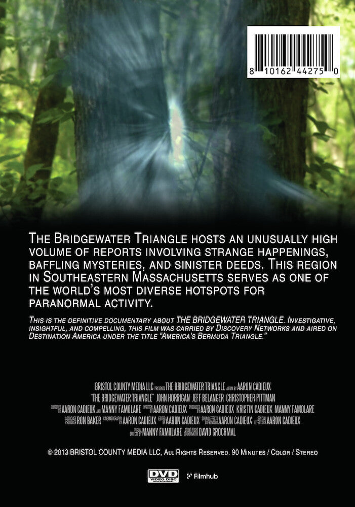 the bridgewater triangle - Back Panel - DVD