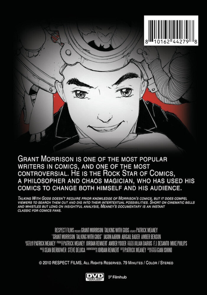 grant morrison: talking with gods - Back Panel - DVD