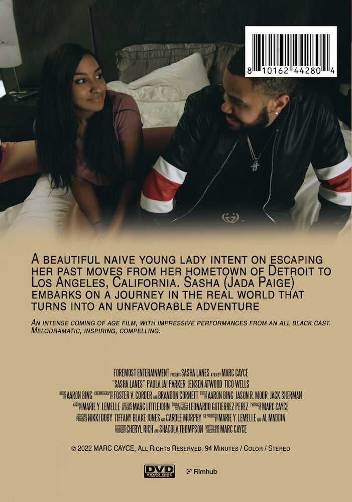 sasha lanes - Back Panel - DVD