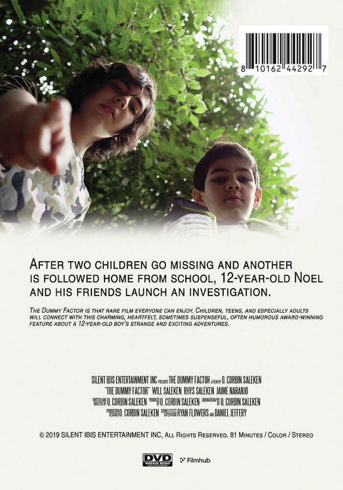 the dummy factor - Back Panel - DVD