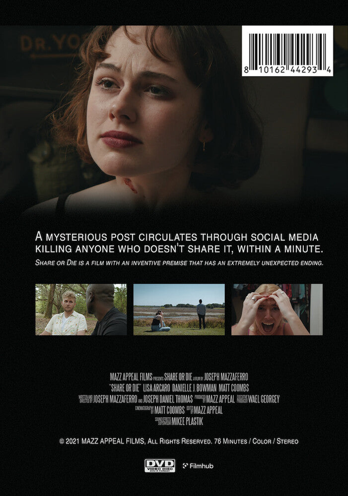 share or die - Back Panel - DVD