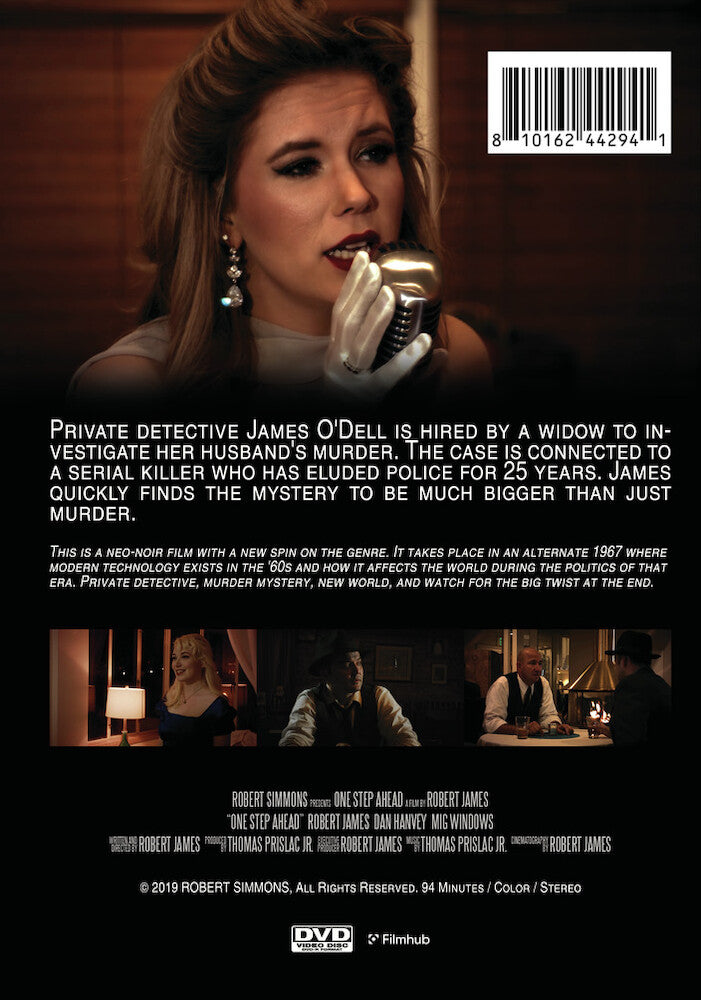 one step ahead - Back Panel - DVD