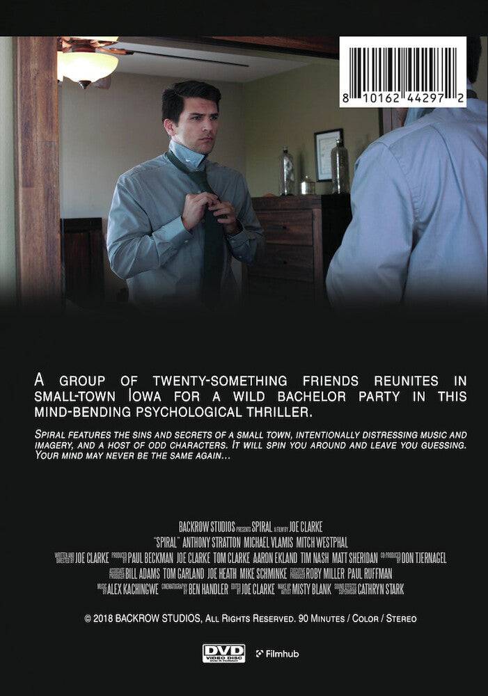 spiral - Back Panel - DVD