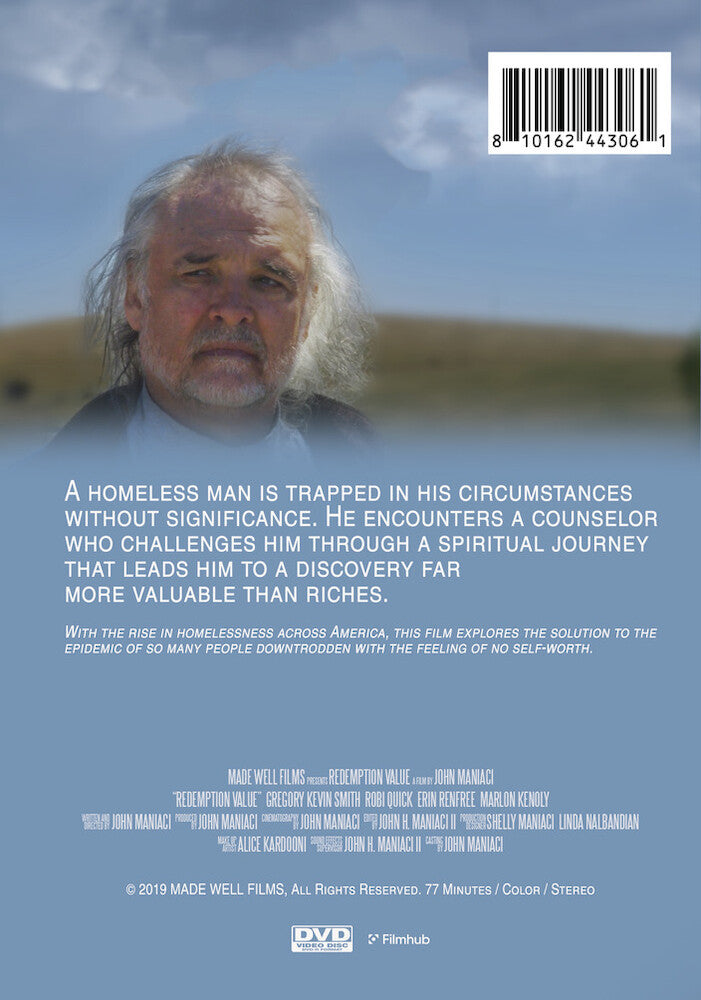 redemption value - Back Panel - DVD
