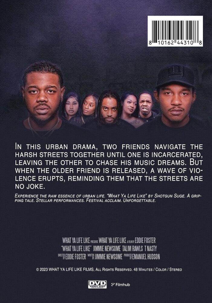 what ya life like - Back Panel - DVD