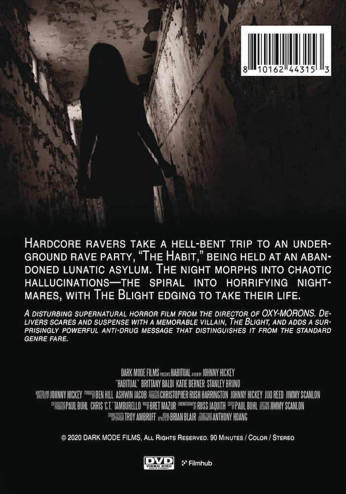 habitual - Back Panel - DVD