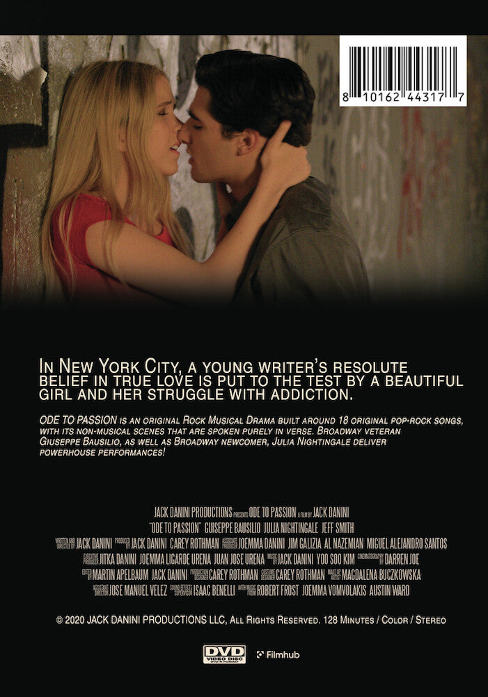 ode to passion - Back Panel - DVD