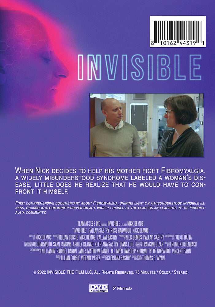 invisible - Back Panel - DVD