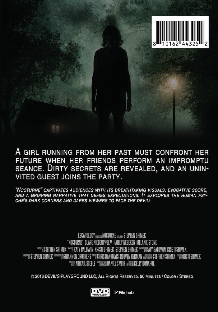 nocturne - Back Panel - DVD