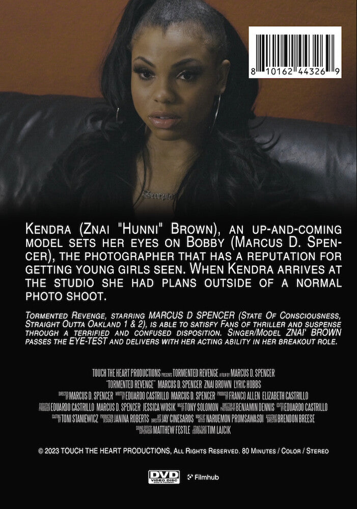 tormented revenge - Back Panel - DVD