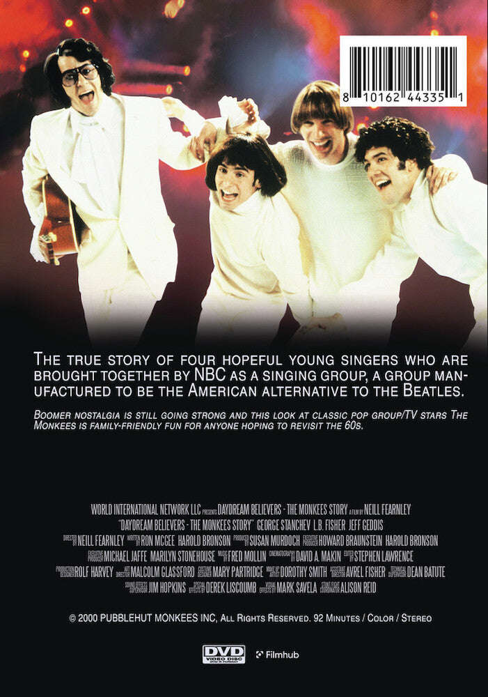 daydream believers: the monkees' story - Back Panel - DVD