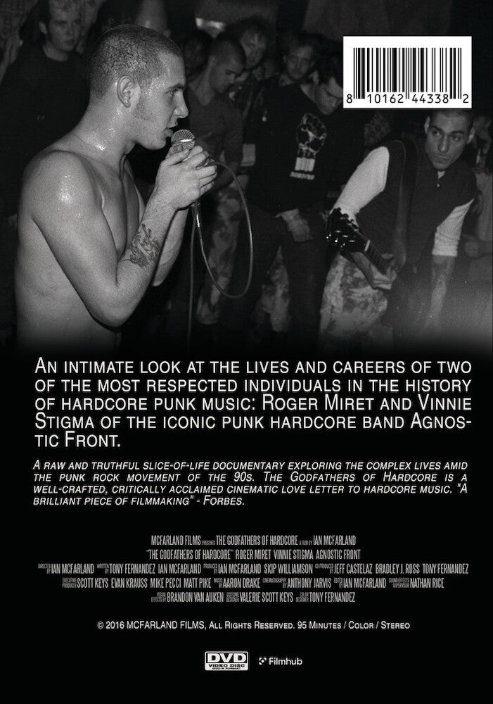 the godfathers of hardcore - Back Panel - DVD
