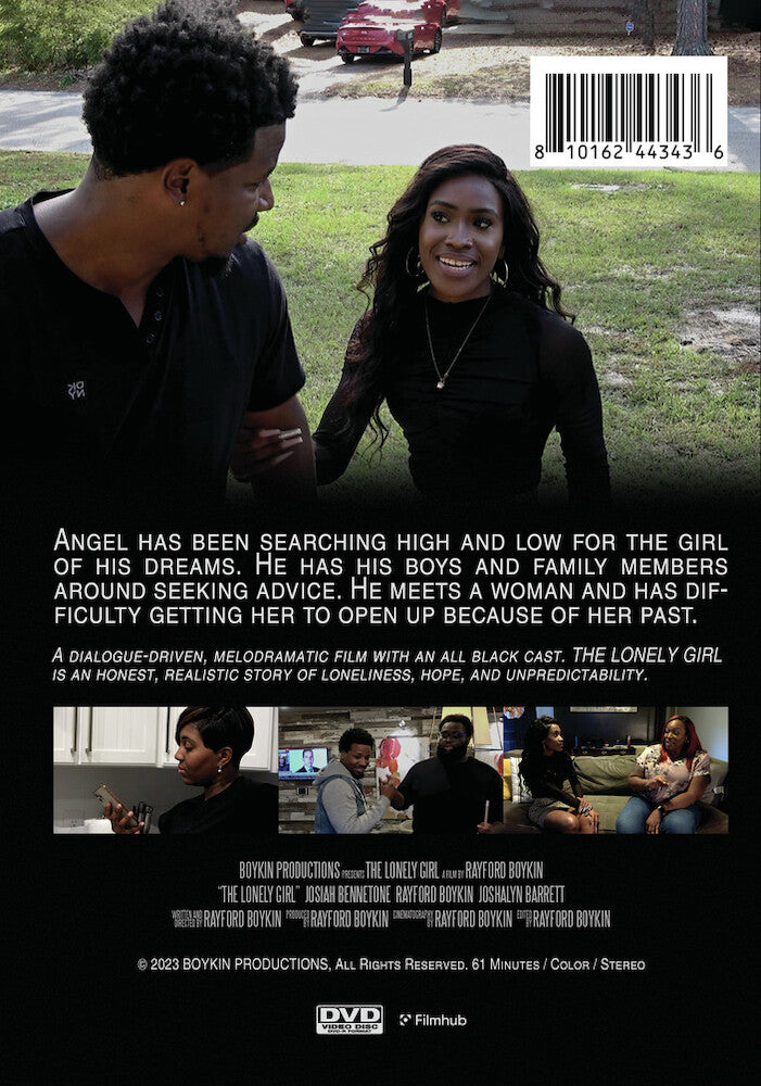 the lonely girl - Back Panel - DVD