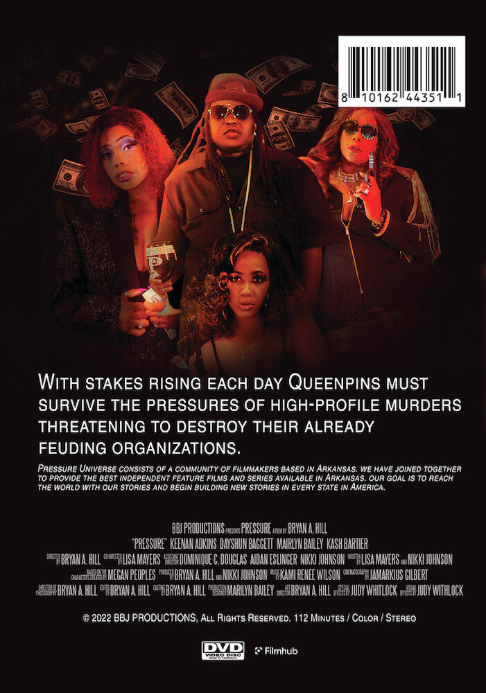 pressure - Back Panel - DVD