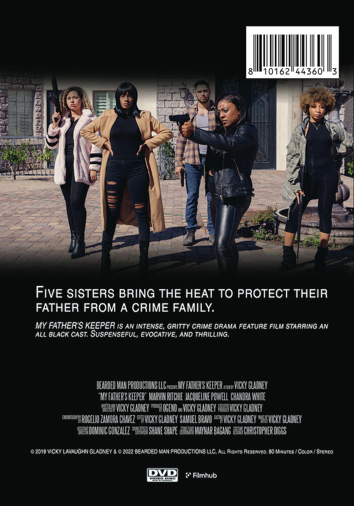 my father's keeper - Back Panel - DVD