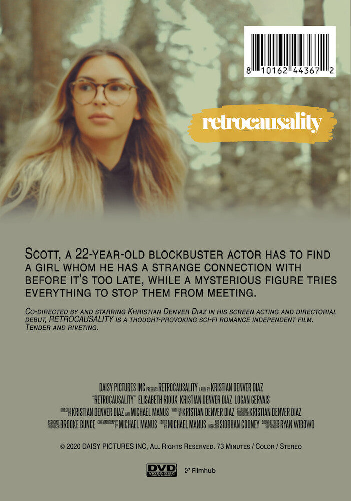 retrocausality - Back Panel - DVD