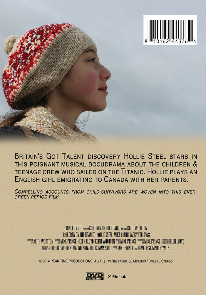 children on the titanic - Back Panel - DVD