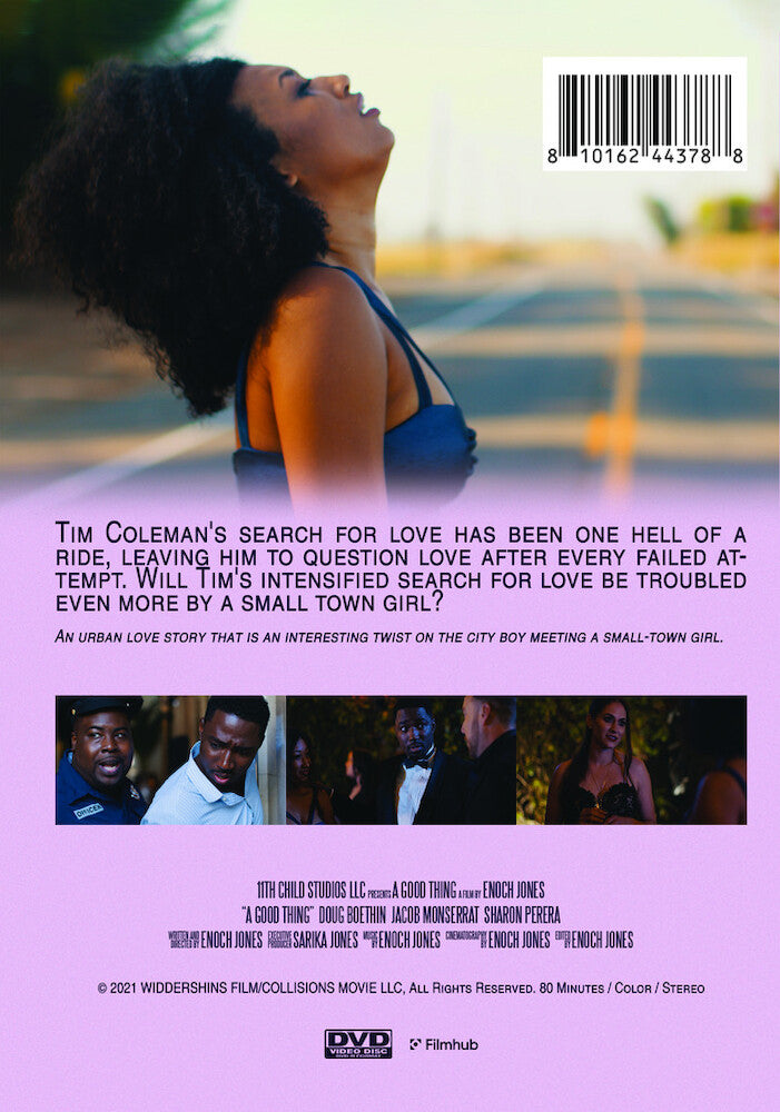 a good thing - Back Panel - DVD