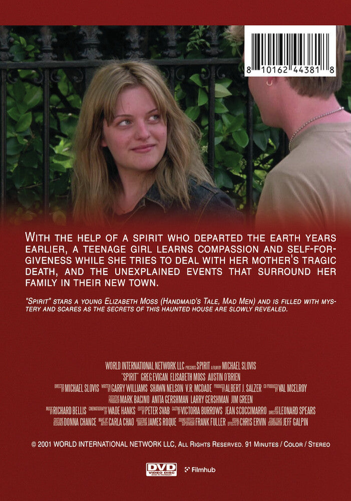 spirit - Back Panel - DVD