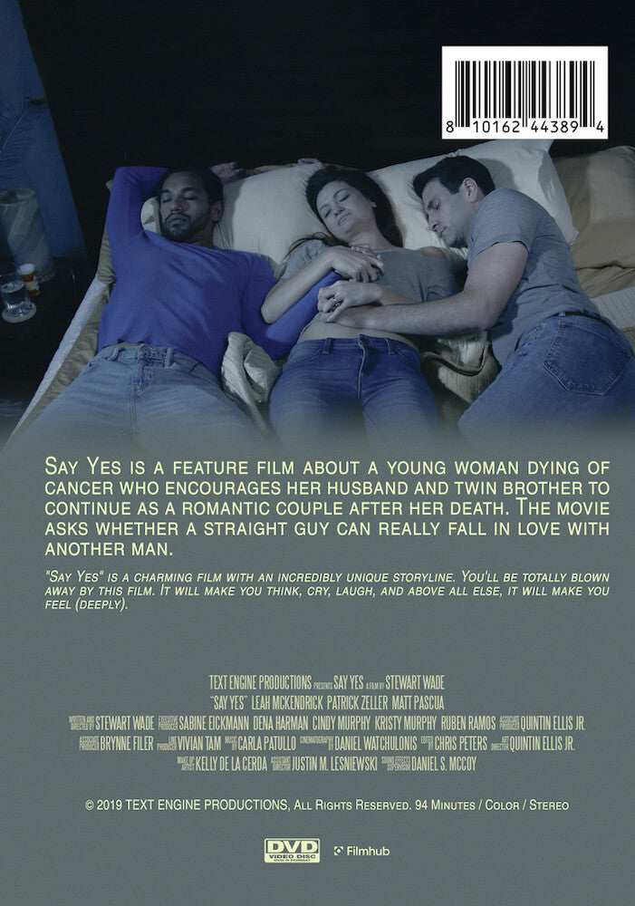 say yes - Back Panel - DVD