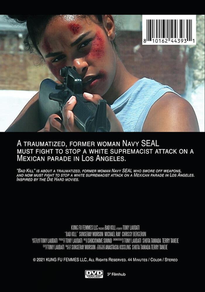 bad kill - Back Panel - DVD