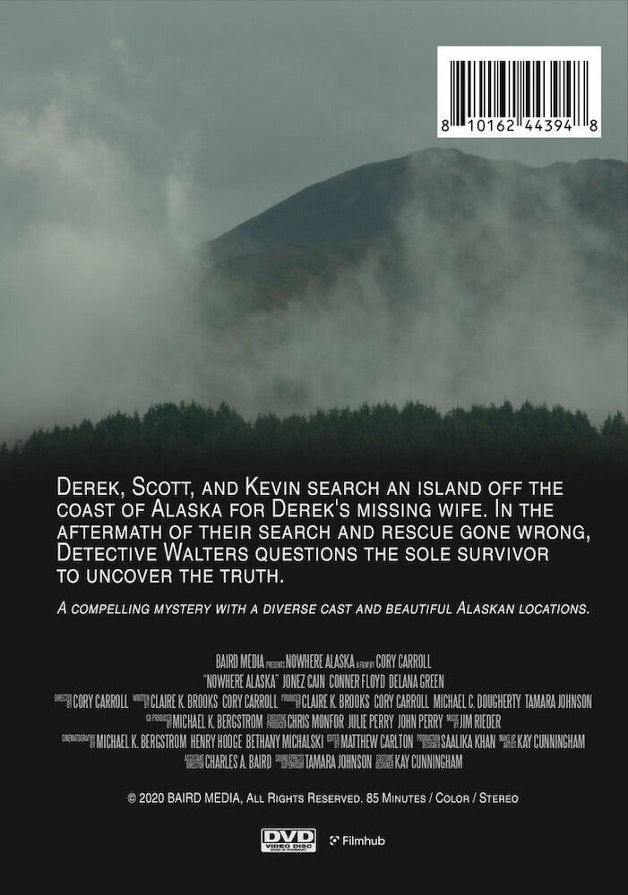 nowhere alaska - Back Panel - DVD