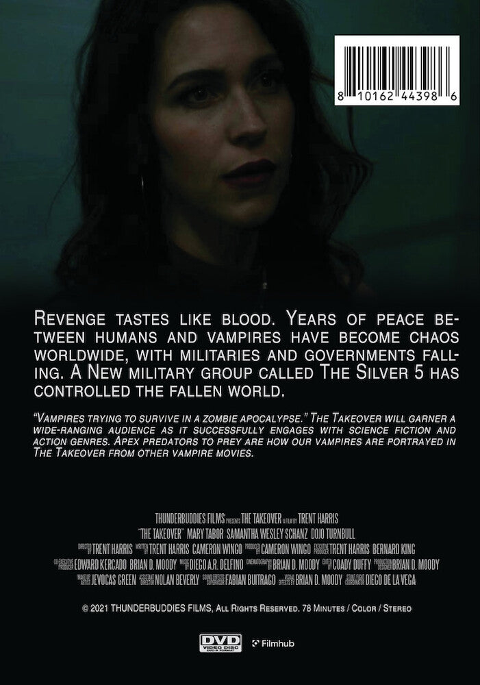 the takeover - Back Panel - DVD